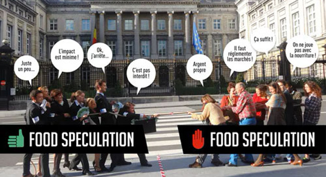 STOP a la speculation financiere1 - : En route vers l'interdiction de la spéculation alimentaire