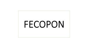FECOPON – Fédération des Coopératives des Producteurs de la zone Office du Niger