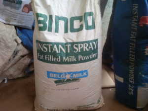 sac de poudre de lait de la marque BELGOMILK