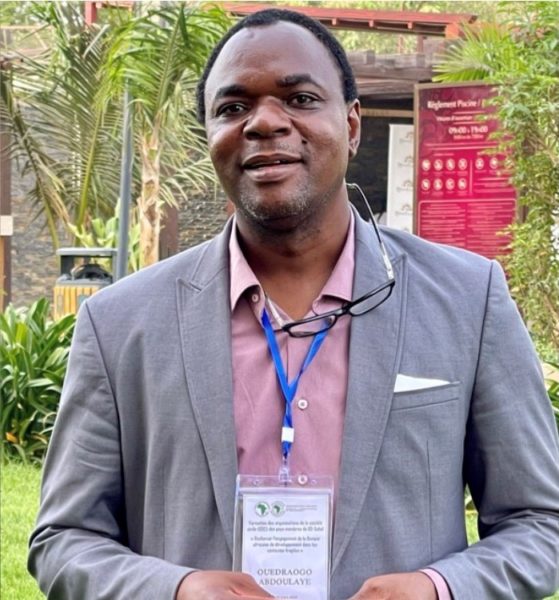 Abdoulaye voix du sud 559x600 1 - : Au Burkina Faso, les jeunes transforment les denrées agroécologiques en mets locaux