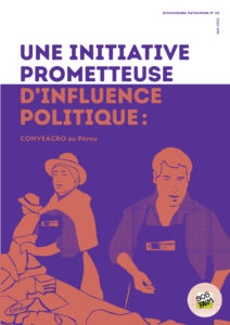 SOS 22 DP50 ConveagroFR COUV - : Dynamiques paysannes N°50 - Une initiative prometteuse d'influence politique