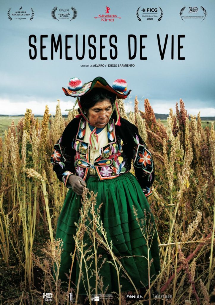 SEMBRADORAS DE VIDA FRA poster b1 Mesa de trabajo 1 - : Au Pérou : des Semeuses De Vie