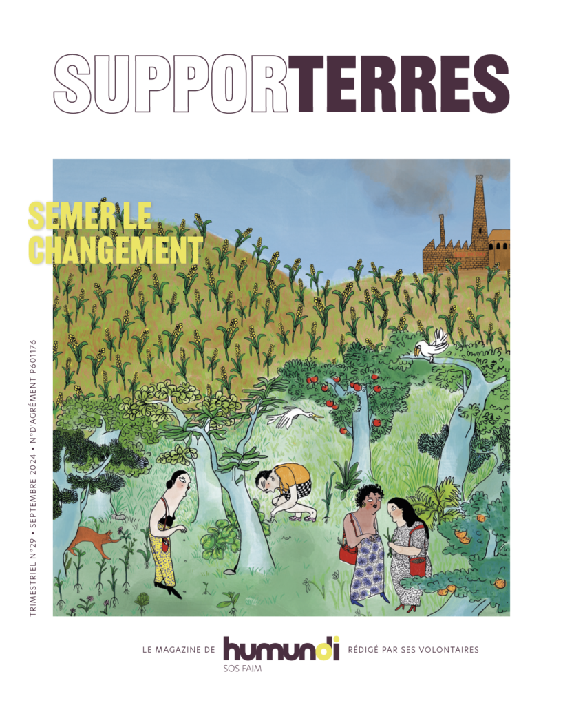 Couverture - : Semer le changement