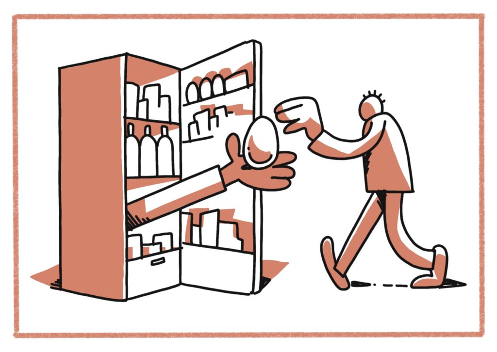 Alimenter les ​Frigos solidaires​ - : S'engager dans des projets collectifs