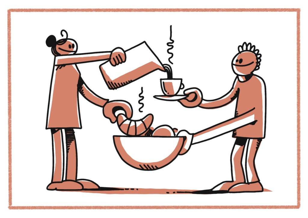 Organiser un ​Petit dejeuner Oxfam​ - : S'engager dans des projets collectifs
