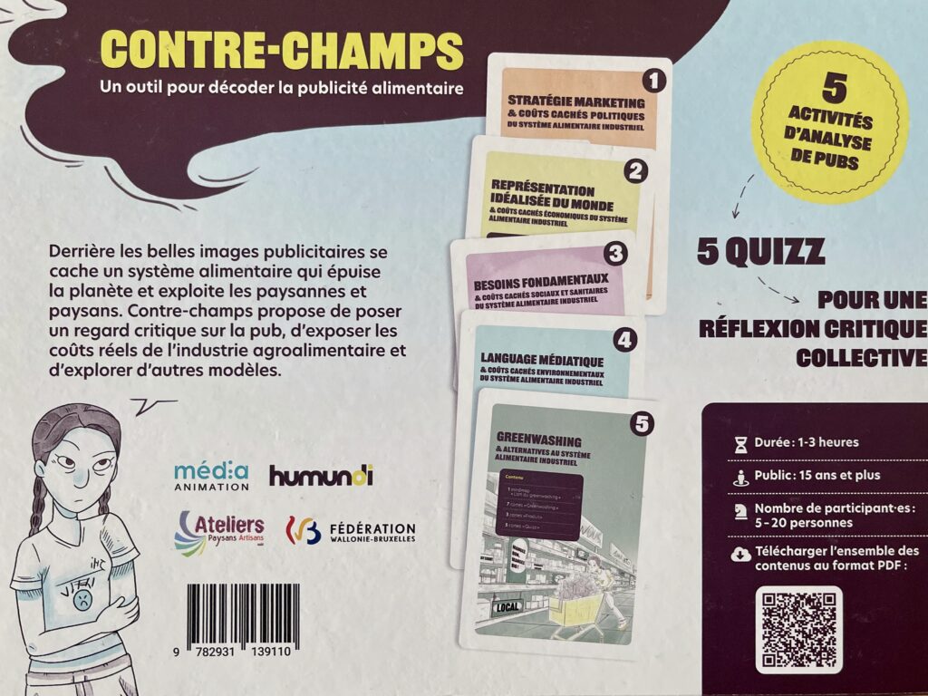 IMG 0695 2 - : "Contre-champs", un outil pour décrypter la publicité alimentaire