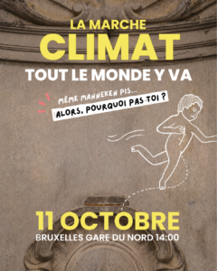 Marche pour le Climat : le 11 octobre, on y sera
